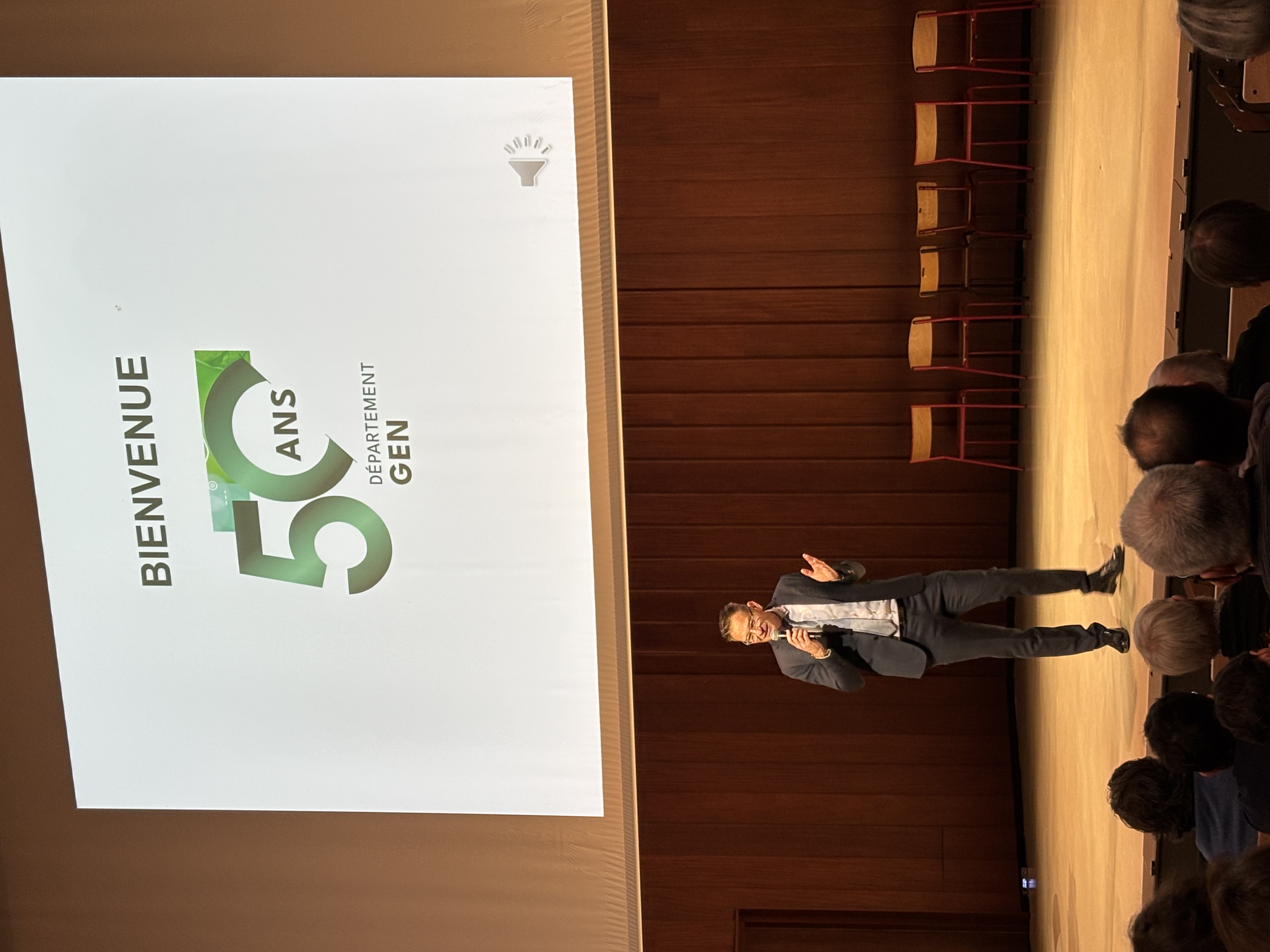 Présentation des 50 ans GEn